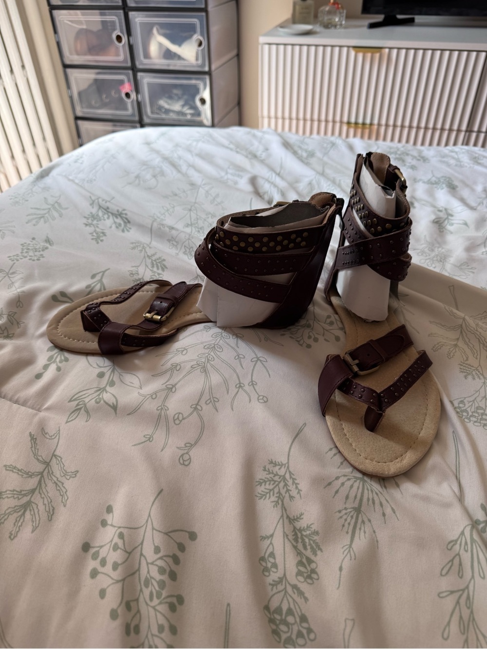 Modern Rebel Gladiator Sandals